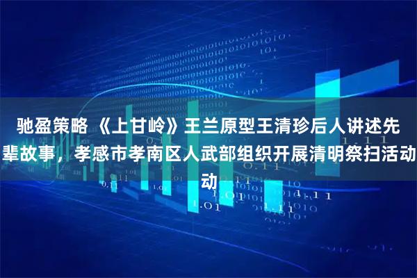 驰盈策略 《上甘岭》王兰原型王清珍后人讲述先辈故事，孝感市孝南区人武部组织开展清明祭扫活动